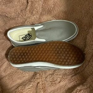 These are grey low top vans worn once!!